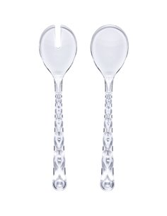 Guzzini VANITY posate per insalata trasparente