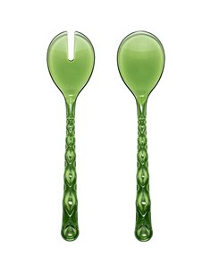 Guzzini VANITY posate per insalata Water lily green