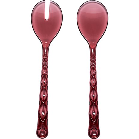 Guzzini VANITY posate da insalata mauve