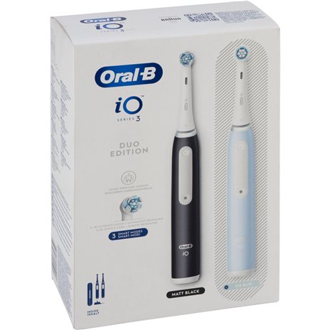 Oral-B iO Series 3   Matt lack/ Ice Blue      mit 2.Handstück