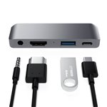 Satechi Aluminum Type-C Mobile Pro Hub space gray