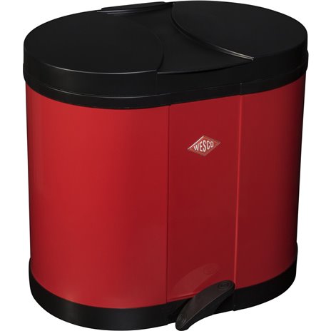WESCO pattumiera Beta rosso