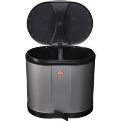 WESCO pattumiera Beta argento 2