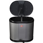WESCO pattumiera Beta argento