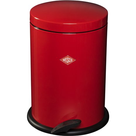 WESCO pattumiera pedale Alpha 13l rosso