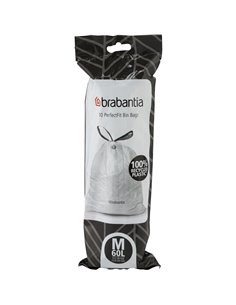 Brabantia PerfectFit sacchetti immond. Bo, codice M (60 litri)