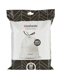 Brabantia PerfectFit sacchetti immond. Bo, Codice M (60 litri)
