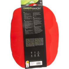Charles Viancin papav.42x31,5 cm coperchio silicone oblungo rosso 2