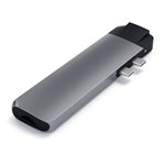 Satechi Type-C Pro Hub With Ethernet & 4K HDMI Space grigio