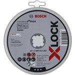Bosch X-LOCK disco da tag.10x125 1mm Std Inox