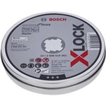 Bosch X-LOCK disco da tag.10x125 1mm Std Inox