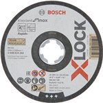 Bosch X-LOCK disco da tag.10x125 1mm Std Inox