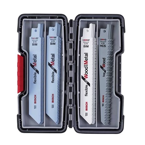 Bosch set di lame per sega con Box Top Seller legno/metal.20pz.