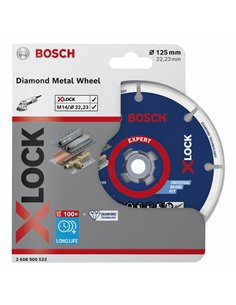 Bosch X-LOCK dischi diamantati 125x22.23mm 2