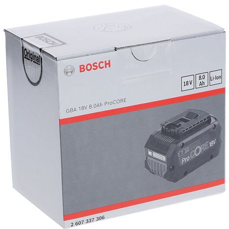 Bosch batteria GBA 18V 8 Ah ProCore