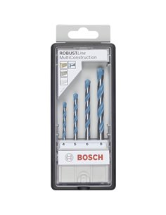 Bosch 4pz. Robusl. CYL-9 MultiConst.Set: 4-8mm
