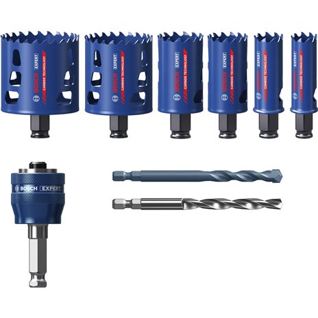 Bosch EXPERT ToughMaterial univ. sega a tazza universal 9 pz.
