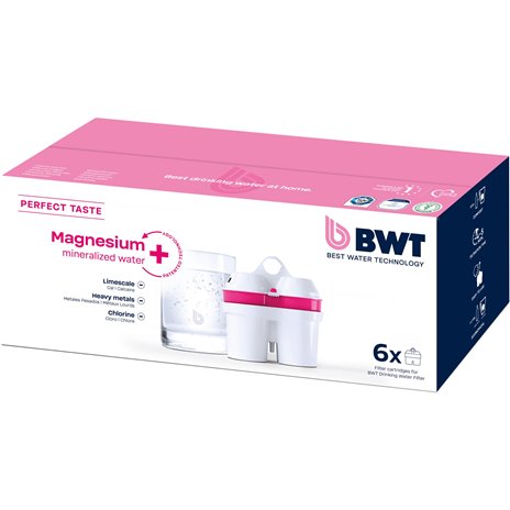 BWT 125681749, 6er Magnesium mineralized water