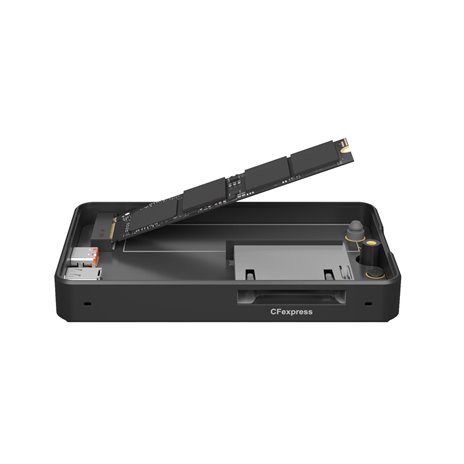 ICY BOX IB-CR601M-C31 M.2 SSD alloggiam. c.lettore ca.