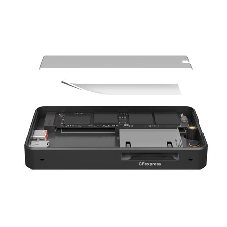 ICY BOX IB-CR601M-C31 M.2 SSD alloggiam. c.lettore ca.