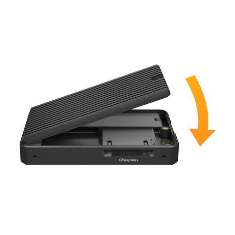 ICY BOX IB-CR601M-C31 M.2 SSD alloggiam. c.lettore ca.