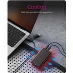 ICY BOX IB-CR601M-C31 M.2 SSD alloggiam. c.lettore ca.