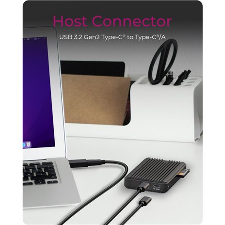 ICY BOX IB-CR601M-C31 M.2 SSD alloggiam. c.lettore ca.