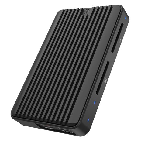 ICY BOX IB-CR602M-C31 M.2 SSD allogg. c.lettore schede