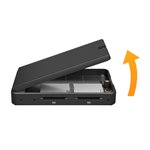ICY BOX IB-CR602M-C31 M.2 SSD allogg. c.lettore schede