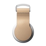 Nomad Airtag Leather Loop 90 degrees Natural