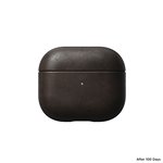 Nomad Airpods V3 Case Rustic Brown Leather