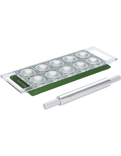Marcato Ravioli Tablet grün Ravioliform