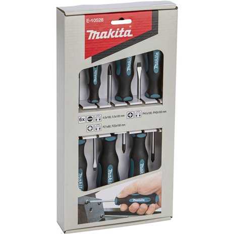 Makita E-10528 Schraubendreher-Set 6-tlg.