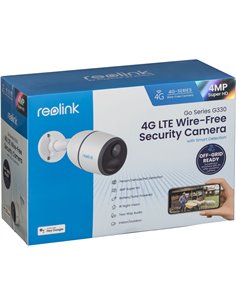 Reolink Go Series G330 4G LTE 4MP telecamera esterni