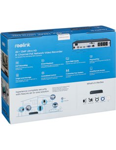 Reolink NVS8 8 canali 2TB HDD PoE NVR 2