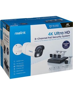 Reolink NVS8-8MB4 4K 8-Kanal Kamerasystem
