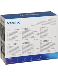 Reolink pannello solare 2-W 6W 2