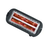 Severin AT 9341  Dark Inox Langschlitztoaster