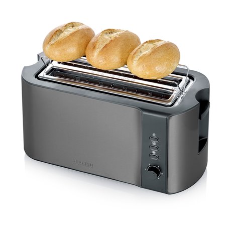 Severin AT 9341  Dark Inox Langschlitztoaster