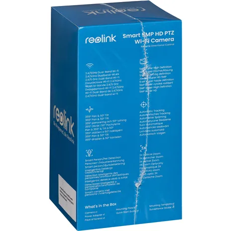 Reolink E Series E340 Pan&Tilt 5MP telecamera interna