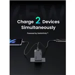 UGREEN Nexode Pro 45W Dual USB-C GaN caricatore rapido EU grigio