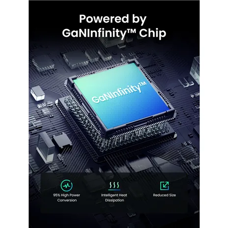 UGREEN Nexode Pro 45W Dual USB-C GaN caricatore rapido EU grigio