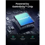 UGREEN Nexode Pro 45W Dual USB-C GaN caricatore rapido EU grigio