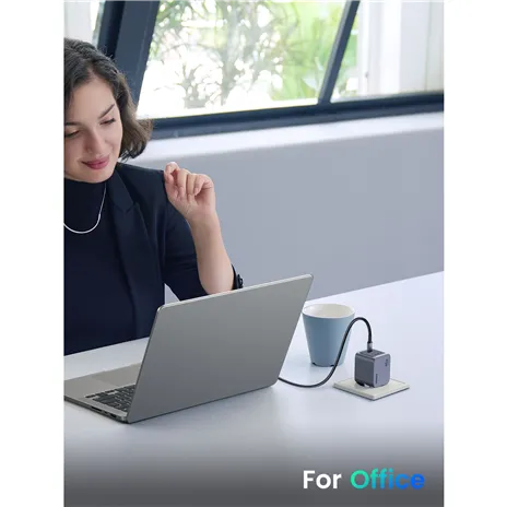 UGREEN Nexode Pro 45W Dual USB-C GaN caricatore rapido EU grigio