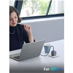 UGREEN Nexode Pro 45W Dual USB-C GaN caricatore rapido EU grigio