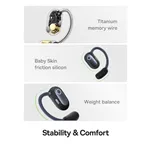 Baseus Eli Sport 1 Open-Ear TWS Earbuds nero