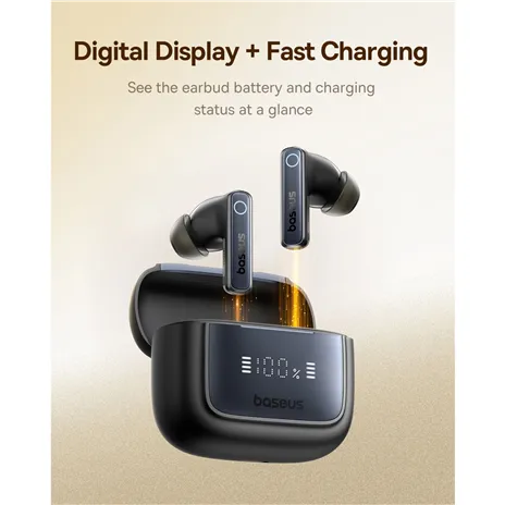 Baseus Bowie 35 True Wireless Headphones black