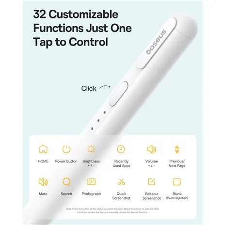 Baseus Smooth Writing 3 Wireless Weiß inkl. Ladekabel