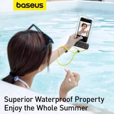 Baseus Lets go Slip Cover Beutel Wasserdicht Grau und Gelb 2