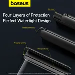 Baseus Lets go Slip Cover Beutel Wasserdicht Grau und Gelb